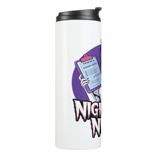 Halloween Nightmare Nurse Classic T - Shirt Thermosbecher (Nach links gedreht)