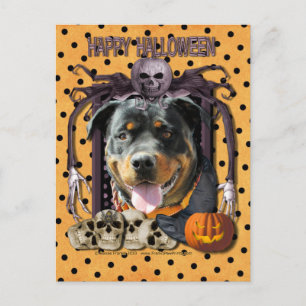 Halloween Nightmare - Rottweiler - SambaParTi Postkarte