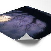 Halloween Nite Foto Background Poster (Ecke)