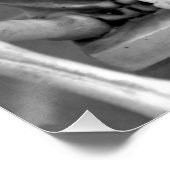 Halloween No Evil Skeletts Poster (Ecke)