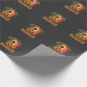 Halloween Normal zu sein ist weit überschätzt Hexe Geschenkpapier (Ecke)