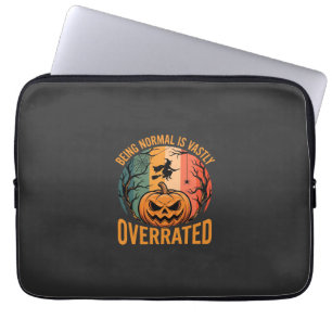 Halloween Normal zu sein ist weit unterschätzt Hex Laptopschutzhülle