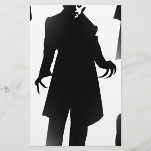 Halloween Nosferatu Briefpapier