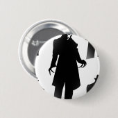 Halloween Nosferatu Button (Vorne & Hinten)