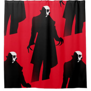 Halloween nosferatu Duschvorhang
