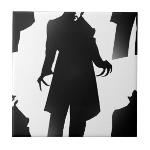 Halloween Nosferatu Fliese