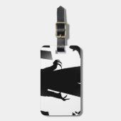 Halloween Nosferatu Gepäckanhänger (Vorderseite vertikal)