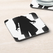 Halloween Nosferatu Getränkeuntersetzer (Linke Seite)