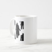 Halloween Nosferatu Kaffeetasse (Vorderseite Links)