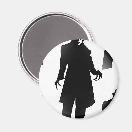 Halloween Nosferatu Magnet (Vorderseite/Rückseite)