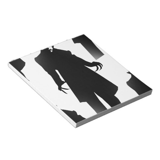 Halloween Nosferatu Notizblock (angewinkelt)