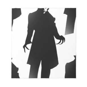 Halloween Nosferatu Notizblock
