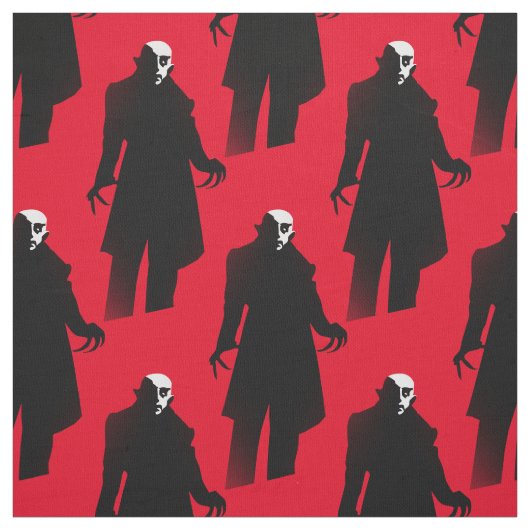 Halloween Nosferatu Stoff (Muster)