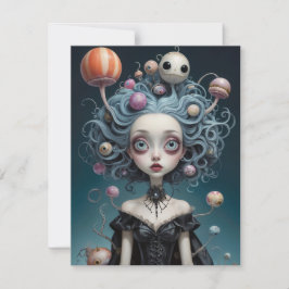 Halloween-Note-Karte Mitteilungskarte