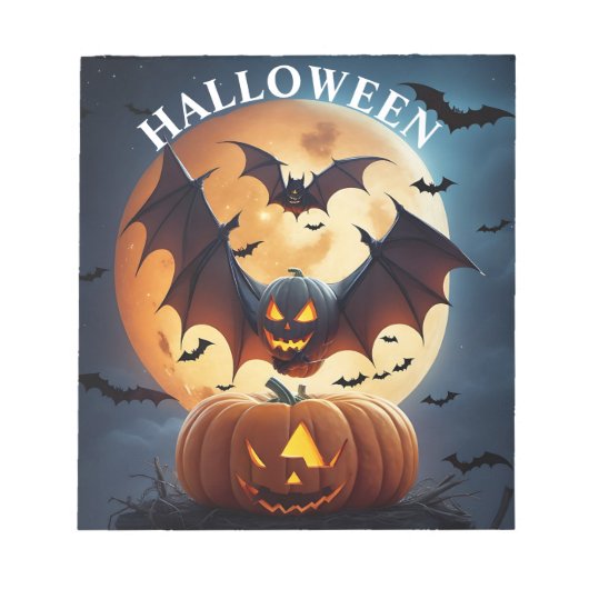 Halloween Note Pad Notizblock (Vorderseite)