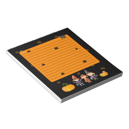 Halloween Note Pad Notizblock (angewinkelt)