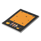 Halloween Note Pad Notizblock (Rotiert)