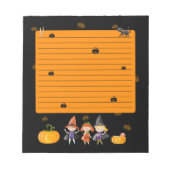 Halloween Note Pad Notizblock (Vorderseite)