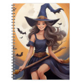 Halloween-Notebook 6,5 x 8,75 Zoll Notizblock (Vorderseite)