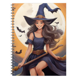 Halloween-Notebook 6,5 x 8,75 Zoll Notizblock