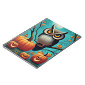 Halloween Notebook mit Owls & Pumpkins Notizblock (Linke Seite)