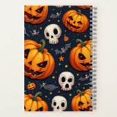 halloween Notebook Notizblock (Rückseite)