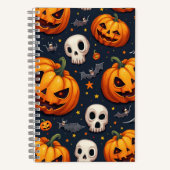 halloween Notebook Notizblock (Vorderseite)