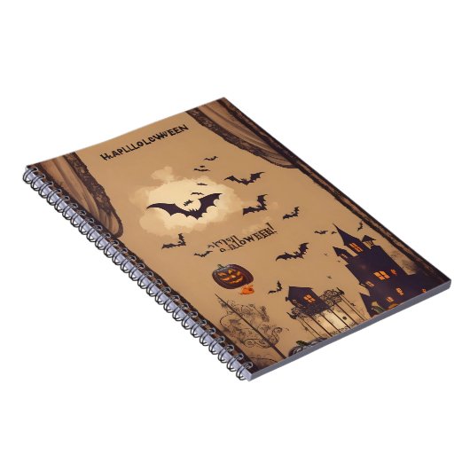 halloween Notebook Notizblock (Rechte Seite)