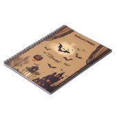 halloween Notebook Notizblock (Linke Seite)