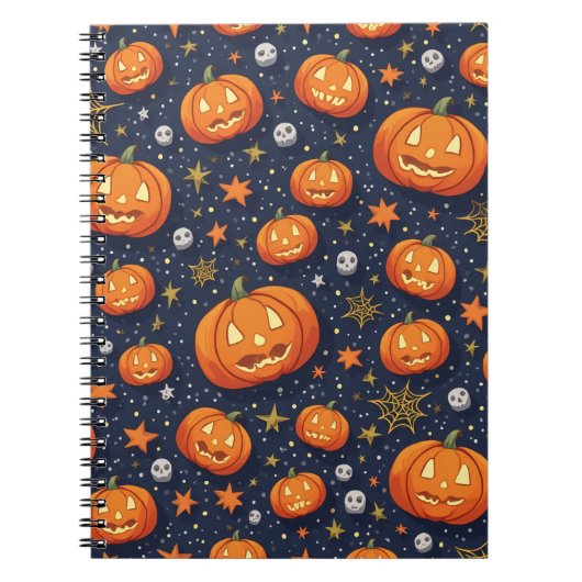 halloween Notebook Notizblock (Vorderseite)
