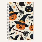Halloween-Notebook Notizblock (Vorderseite)