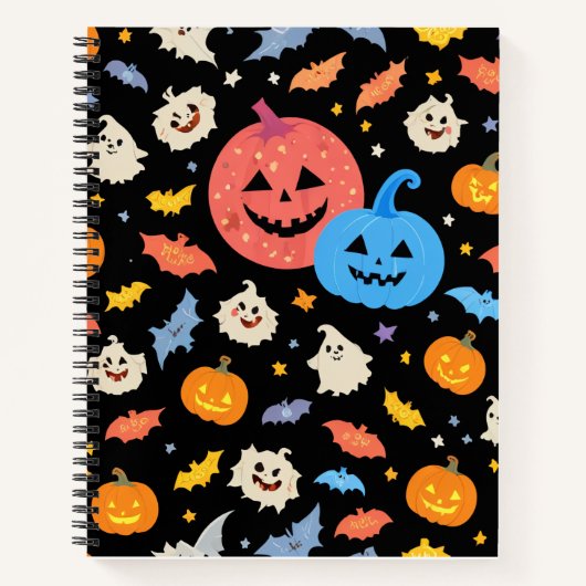 Halloween-Notebook Notizblock (Vorderseite)