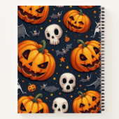 halloween Notebook Notizblock (Rückseite)