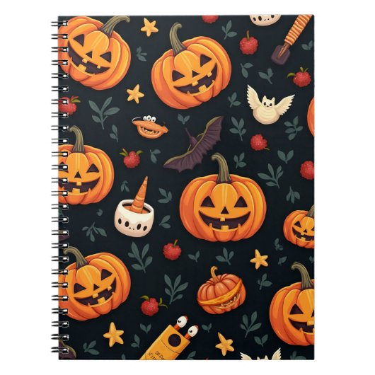 Halloween-Notebook - Perfekt für Zauber Notizblock (Vorderseite)