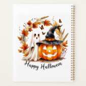 Halloween-Notebook Planer (Rückseite)