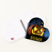Halloween-Notebook und -Tagebuch Notizblock (Innenseite)