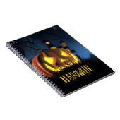 Halloween-Notebook und -Tagebuch Notizblock (Rechte Seite)