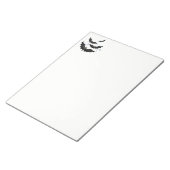 Halloween Notepad Bats Notizblock (angewinkelt)