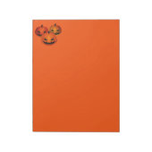 Halloween Notepad-Beängstigende Pumpkins Notizblock (Rotiert)