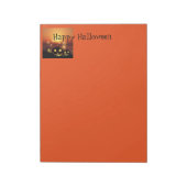 Halloween Notepad Notizblock (Rotiert)