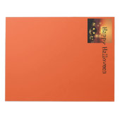 Halloween Notepad Notizblock (Vorderseite)