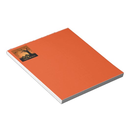 Halloween Notepad Notizblock (angewinkelt)