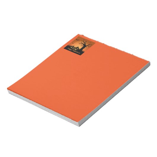 Halloween Notepad Notizblock (Rotiert)