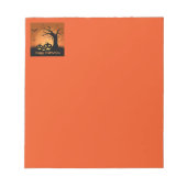 Halloween Notepad Notizblock (Vorderseite)