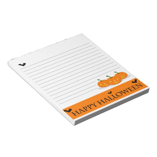 Halloween Notepad Notizblock (angewinkelt)