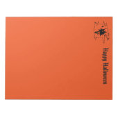 Halloween Notepad Notizblock (Vorderseite)