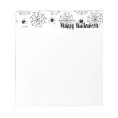 Halloween Notepad Notizblock (Vorderseite)