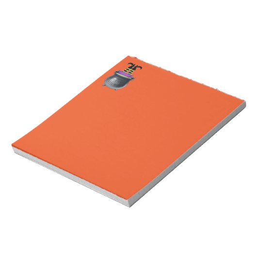 Halloween Notepad Notizblock (Rotiert)