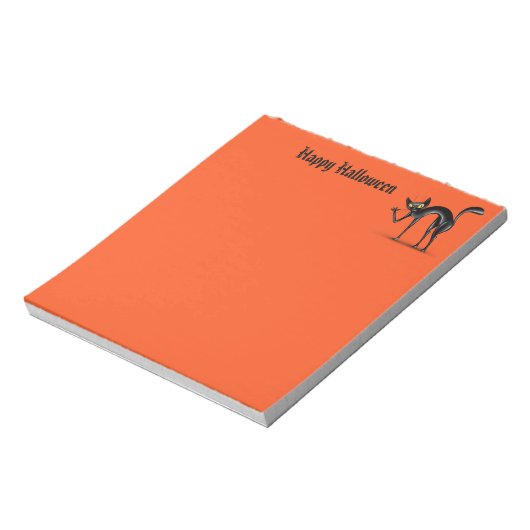Halloween Notepad Notizblock (Rotiert)