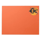 Halloween Notepad Notizblock (Vorderseite)